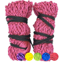 Hay Nets For Horses Small Holes - Multipack Hay Feeder For Greedy Horses 0.8 Inch Small Hole. Dasiy Equestrian Haynet Horse Accessories / Horse
