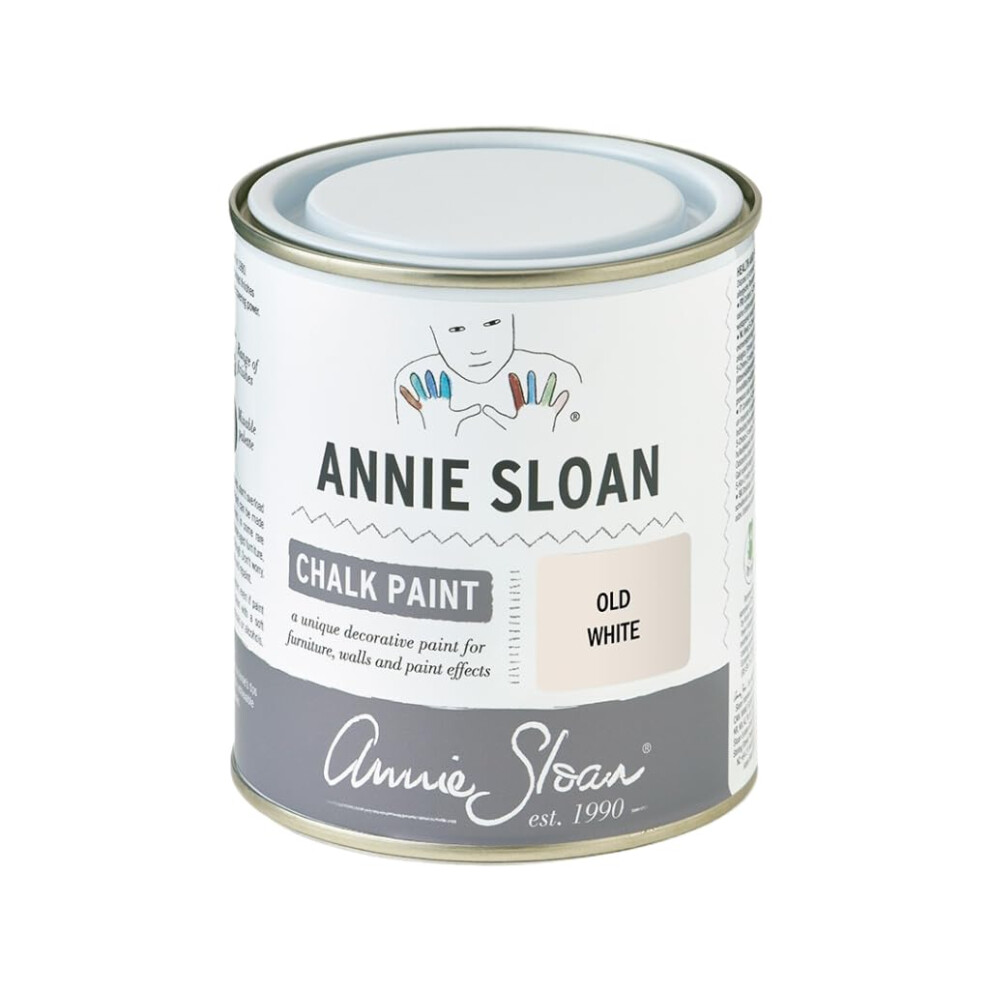 Annie Sloan Chalk Paint 500 ml (Old White) - Image 4