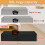 JUPELI 50L Under Bed Storage Boxes with Lids, 2 Pack, Black | Sturdy Side and Bottom Support, Foldable Thick Fabric, for Clothes, Bedding 4
