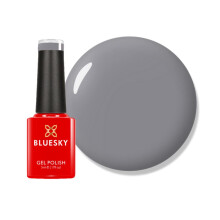 Bluesky Gel Nail Polish, Medium Grey - QXG546, Long Lasting, Chip Resistant, 5ml (Requires Drying Under UV LED Lamp)