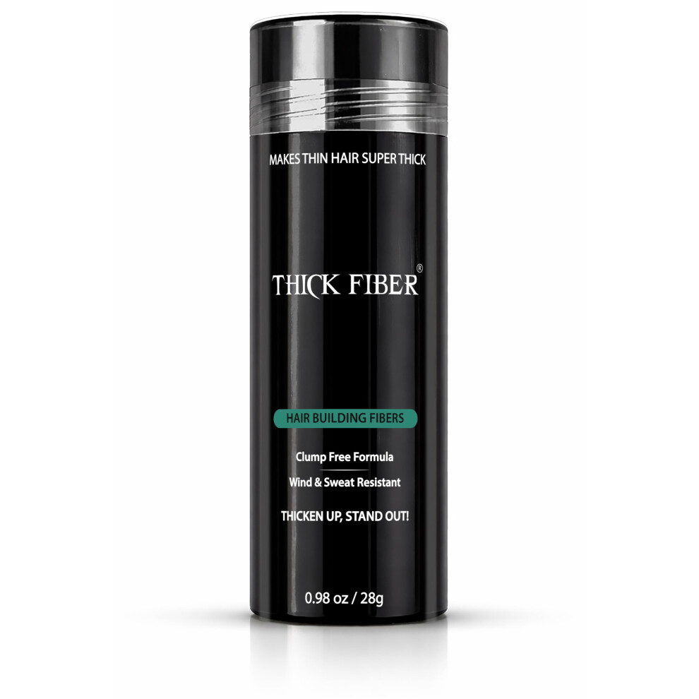THICK FIBER Hair Fibres (Pack of 1, LIGHT BROWN) Hair Powder for Thinning Hair | - Image 2