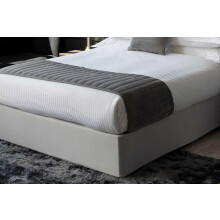 Belledorm Jersey Base Wrap - 15" depth (Cloud, Super King) | Transform a drab looking bed base - stretch material and elastic for easy fit