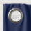 (Navy Blue) 66x84 Dual Panel Blackout Curtains Pair with Tie Backs Ringtop Eyelet Ready Made Drapes 2