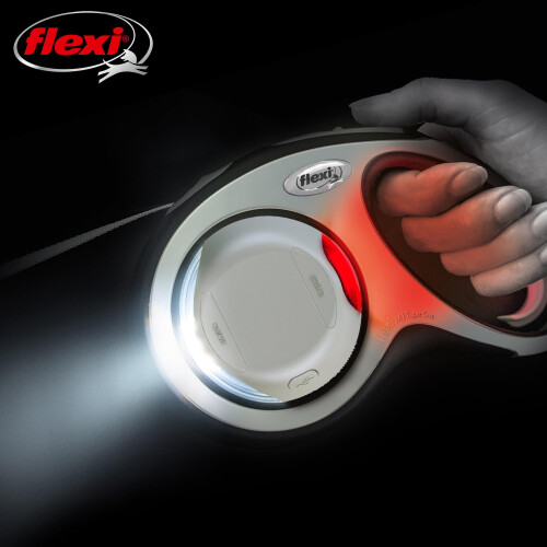 flexi Flexi - CFNZLS-551-HGR - Leash accessories - LED Lighting System, light grey 1