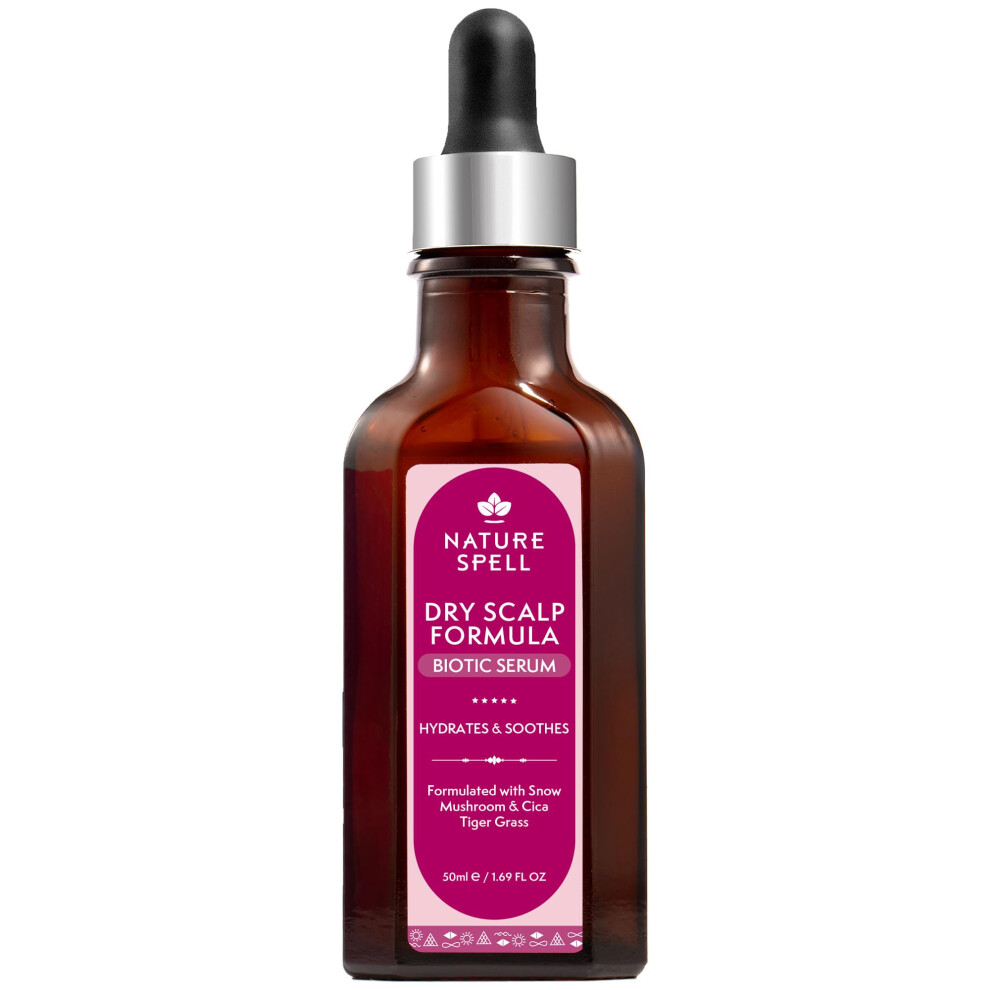 Nature Spell Dry Scalp Formula Biotic Serum Snow Mushroom Cica 3 x 50ml FREEPOST - Image 6