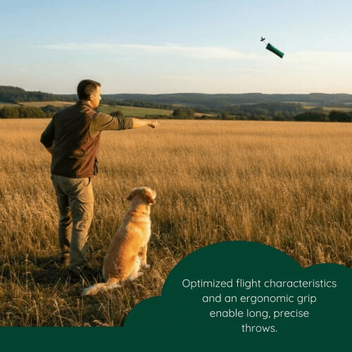 Romney's Standard Dummy 500 g Dog Fetch - Extremely Robust and Floating (Green) 1