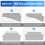 MAXIJIN Creative Jacquard Extra Large Couch Covers for 3 or 4 Seater 6