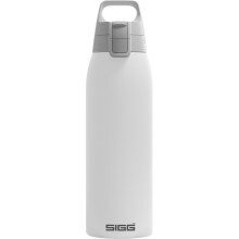 SIGG - Insulated Water Bottle - Shield Therm One White - Suitable for Carbonated Beverages - Leakproof - Dishwasher Safe - BPA Free