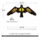 Bird Scarer Kite with 4m Pole Crop Protector Bird Hawk Flying Kite 4