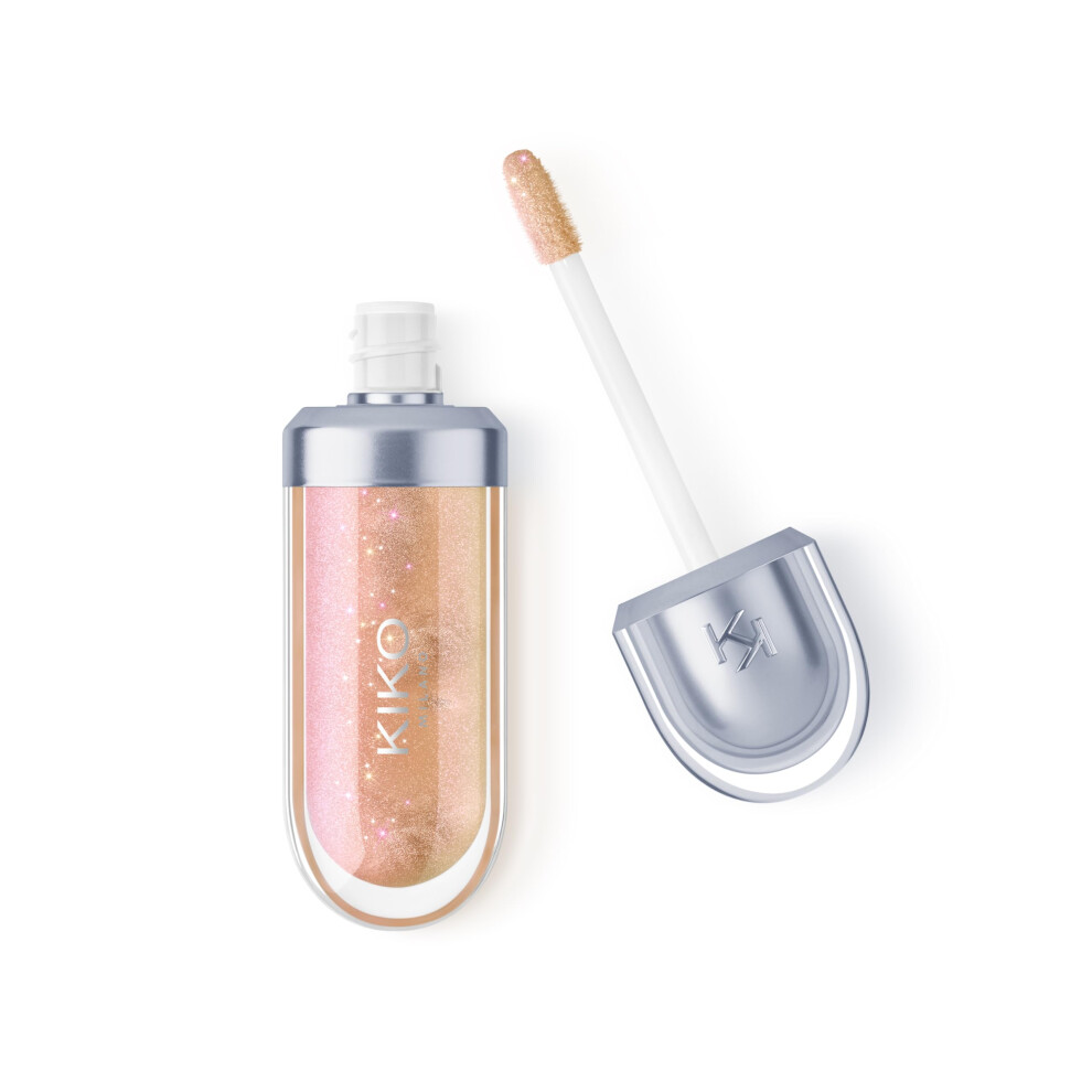 KIKO Milano 3D Hydra Lipgloss - Shade 49 Rose In The House | Hydrating | Plumped 3D Shine | Non-Sticky | Wand Applicator | Long Lasting - Image 3