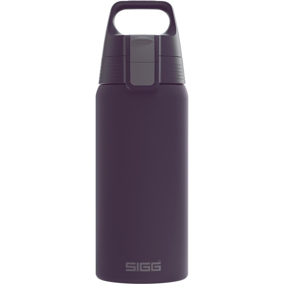 Sigg - Insulated Water Bottle - Shield Therm One - Suitable For Carbonated Beverages - Leakproof - Dishwasher Safe - Bpa Free