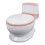 Kindertoilettensitz Pink, verstellbar, Töpfchen 19