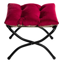 HollyHOME Foot Stool Foldable Footstool Folding Footstools Small Ottoman