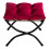 HollyHOME Foot Stool Foldable Footstool Folding Footstools Small Ottoman 1