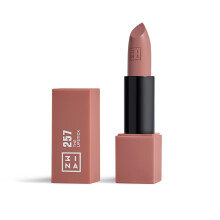 3INA - The Lipstick 257 - Sandy pink - Matte Creamy Lip Colour | Long Lasting Lipstick with Vitamin E & Shea Butter - Vegan - Cruelty Free