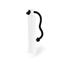 Dog & Field Easy Grip Gundog Water Dummy - Small White Throw. Rubber Water Float For Training & Retrieval Practice. Floating Dog Toy With Throwing
