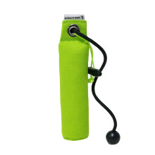 Dog & Field Puppy Training Dummies - Lime Green. 100g Canvas Training Dummy With Short & Long Throw Toggle For Obedience & Retrieval Practice.