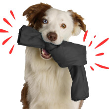 The OriginalTM Snuffle Toy for Dogs (Black) - Interactive Foraging Puzzle & Treat Dispenser - Mental Stimulation & Nosework Brain Game