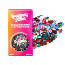 Rainbow Smash Biodegradable Glitter - Eco Friendly Festival Face & Body Glitter | Vegan, Plant-Based
