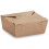 Signature Recyclable Kraft Takeaway Boxes No.8, 25 Pack, Rectangular 1