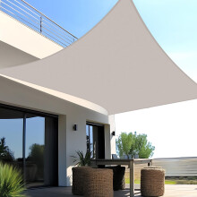 SUNNY GUARD Sun Shade Sail Rectangle 2x3m Waterproof UV Block for Garden Outdoor Patio - Taupe