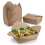 Signature Recyclable Kraft Takeaway Boxes No.3, 25 Pack, Rectangular 1