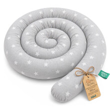 Totsy Baby XXL bed snake, bed pillow, nursing pillow, bed roll, bed guard, decorative pillow, bed border