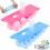 GEEZY GEEZY Ice Cube Trays with Lids Stackable Silicone Icecube Trays Reusable Moulds 2 Pack 11