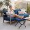 HollyHOME Foot Stool Foldable Footstool Folding Footstools Small Ottoman 2