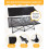 KingCamp Raised Dog Bed Foldable Elevated Pet Bed for Large Dog,Husky etc,L 3