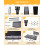 KingCamp Raised Dog Bed Foldable Elevated Pet Bed for Large Dog,Husky etc,L 8