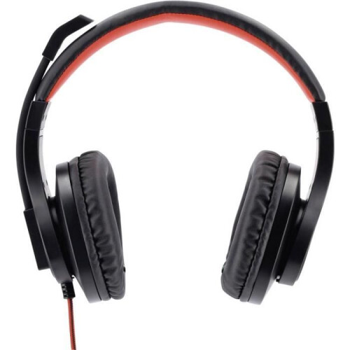 Hama Micro-casque - HAMA - HS-USB400 - USB - Stéréo - Circum-aural - Rouge 2