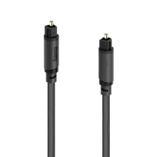 Câble de raccordement Hama 00202015 Toslink audio [1x Toslink mâle (ODT) - 1x Toslink mâle (ODT)] 0.75 m noir contacts