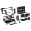 Supporto Autoradio - ADNAUTO - BMW Serie 3 E46 - 1 Pulsante - Nero - Supporto Specifico 1