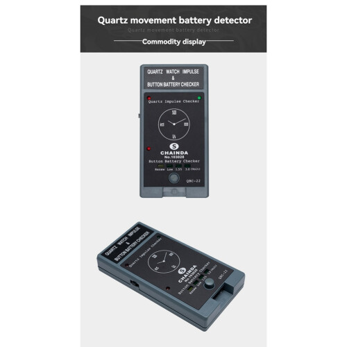 Quartz Movement Watch Tester Quartz Pulsed Watch Button Battery Level Checker Tools Quartz Impulse Detector