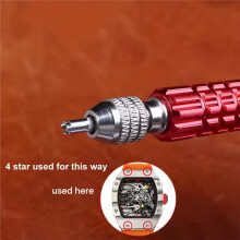 Watch Screwdriver Cover Opener 4 Star and 5 Star Screwdrivers for RM Tool for Assembly & Disassembly