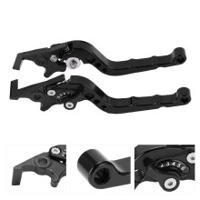 Motorrad Kupplung Bremshebel CNC Alu schwarz