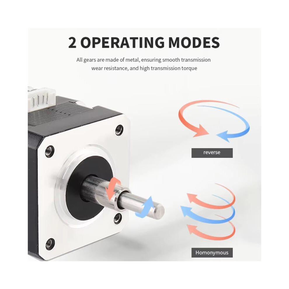 NEMA17 Double Layer Stacked 1.6A 270mN.M Stepper Motor Forward and ...