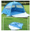 Portable Beach Tent, UV Protected, Single Door with Three Windows, Suitable for Picnics and Camping 6