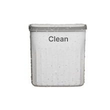 12L Press Type Wall Mounted Trash Can for Bathroom Toilet Garbage Bucket Kitchen Recycling Bin Hanging Wastebasket
