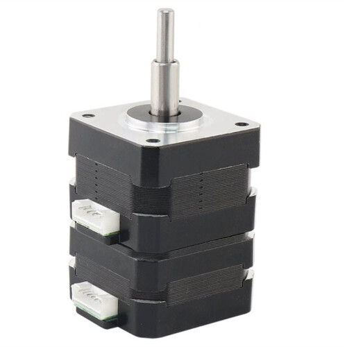 NEMA17 Double Layer Stacked 1.6A 270mN.M Stepper Motor Forward and Reverse Automatic Micro Stepping Motor for CNC 1
