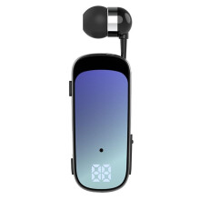 K65 20 Hours Work Wireless Headset Handsfree Call Remind Vibrations Sport Clip Driver Earphone