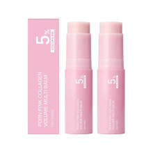 PDRN  Collagen Volume Multi Balm Stick,Stick Hydrating Wrinkle Balm for Face & Body, Collagen Plumping Stick