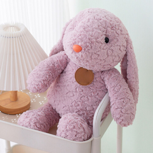 Lila Kuschelhase 35cm Plüschfigur