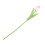 Weiße und lila künstliche Tulpen, Mini-Strauß 3