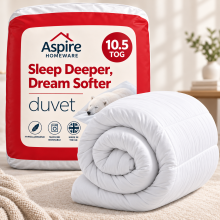 (10.5 Tog, Single) Soft Anti Allergy Duvet Bedding All Sizes Tog