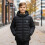Kinderjacke Übergangsjacke winddicht leicht schwarz Größe 128 — kinderjacke winter, übergangsjacke junge 5