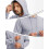 Herren Fleece-Kapuzenpullover Winddicht Warm Grau Größe L — winterpullover herren, sherpa hoodie gefüttert 5