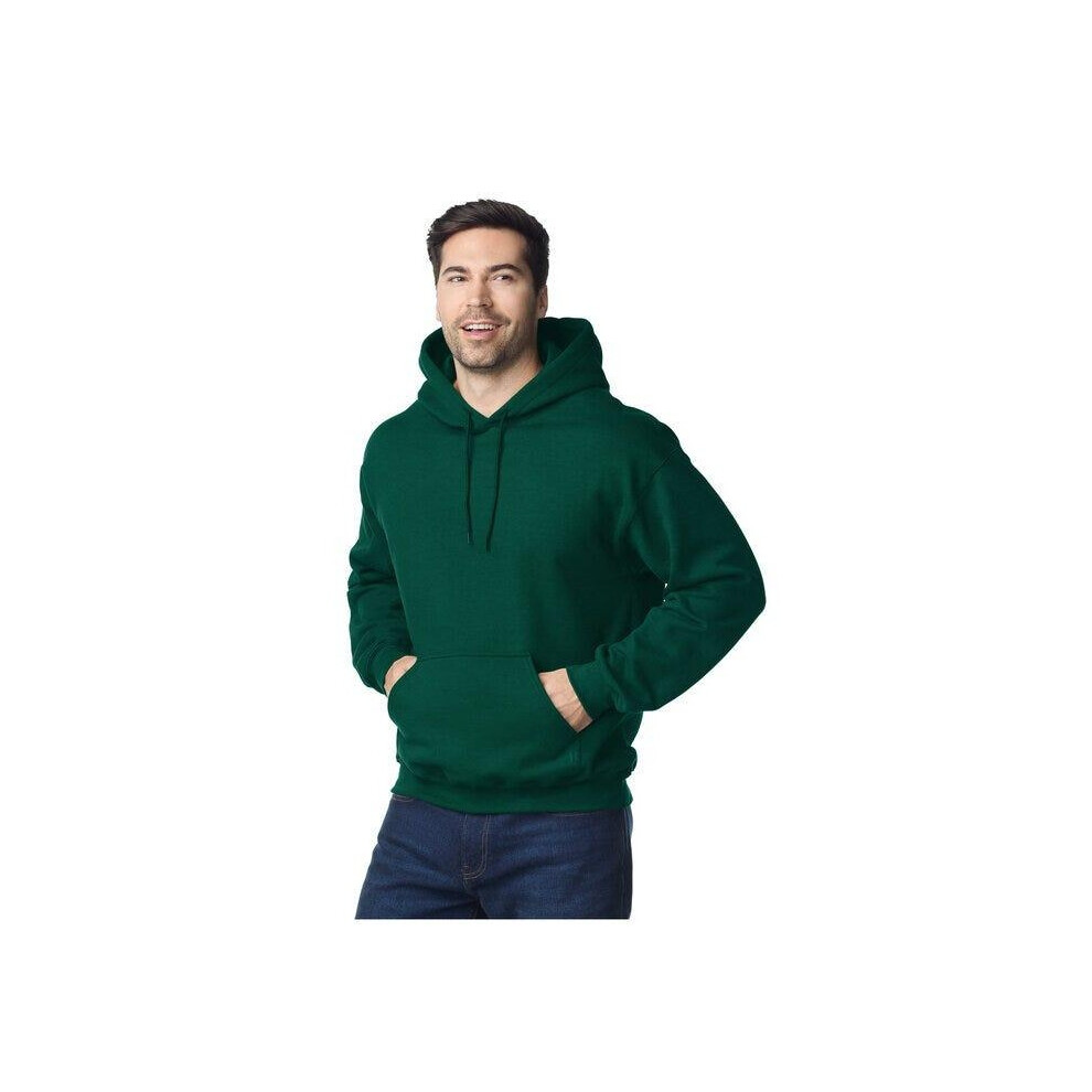 Gildan (Xl, Fan Dark Green) Heavy Blend Adult Unisex Hooded Sweatshirt / Hoodie
