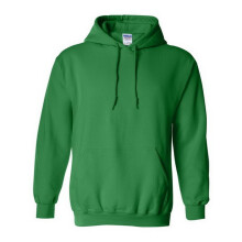(5XL, Irish Green) Gildan Heavy Blend Adult Unisex Hooded Sweatshirt / Hoodie